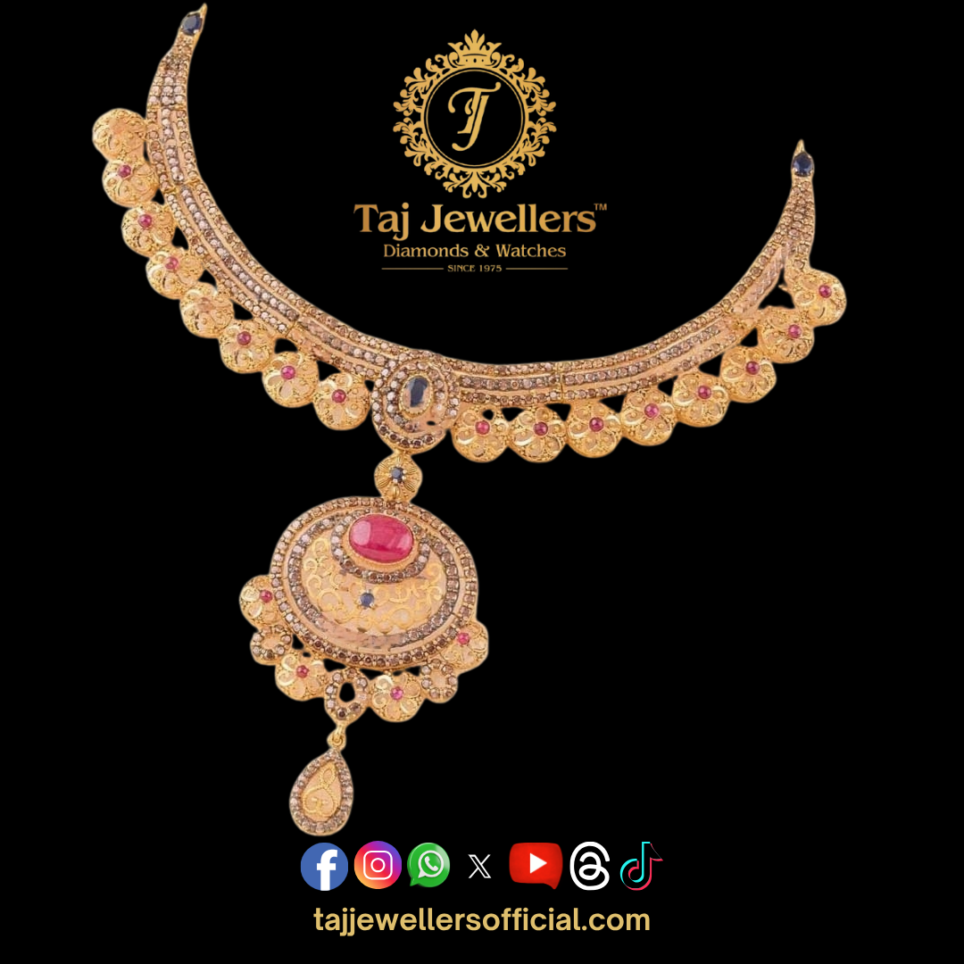Gold Necklace Set