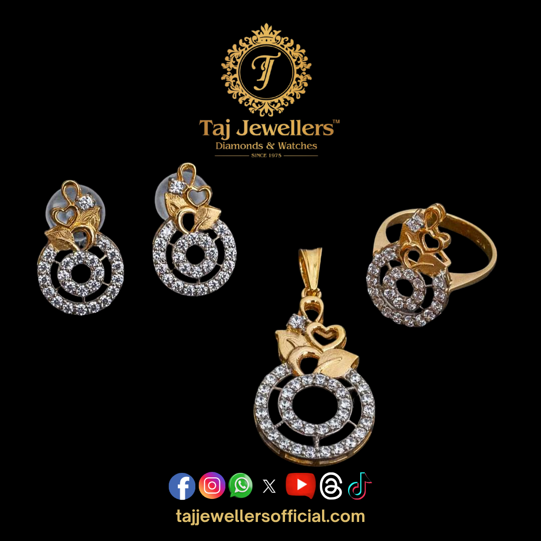 Gold Locket Set