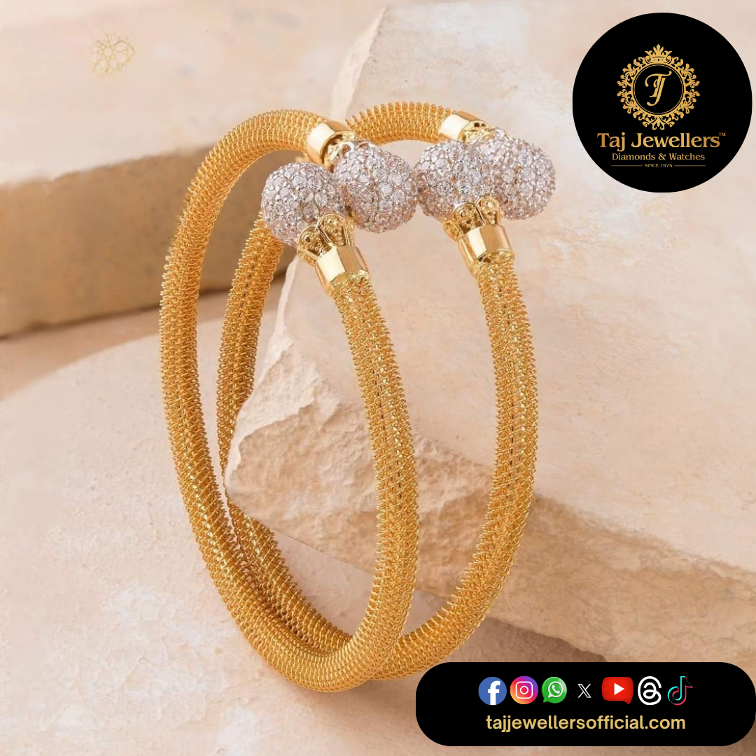 Gold Bangles Set