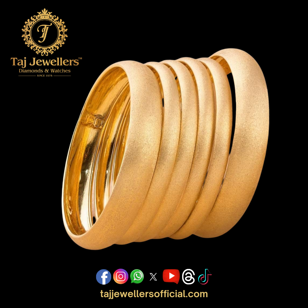 Gold Bangles Set