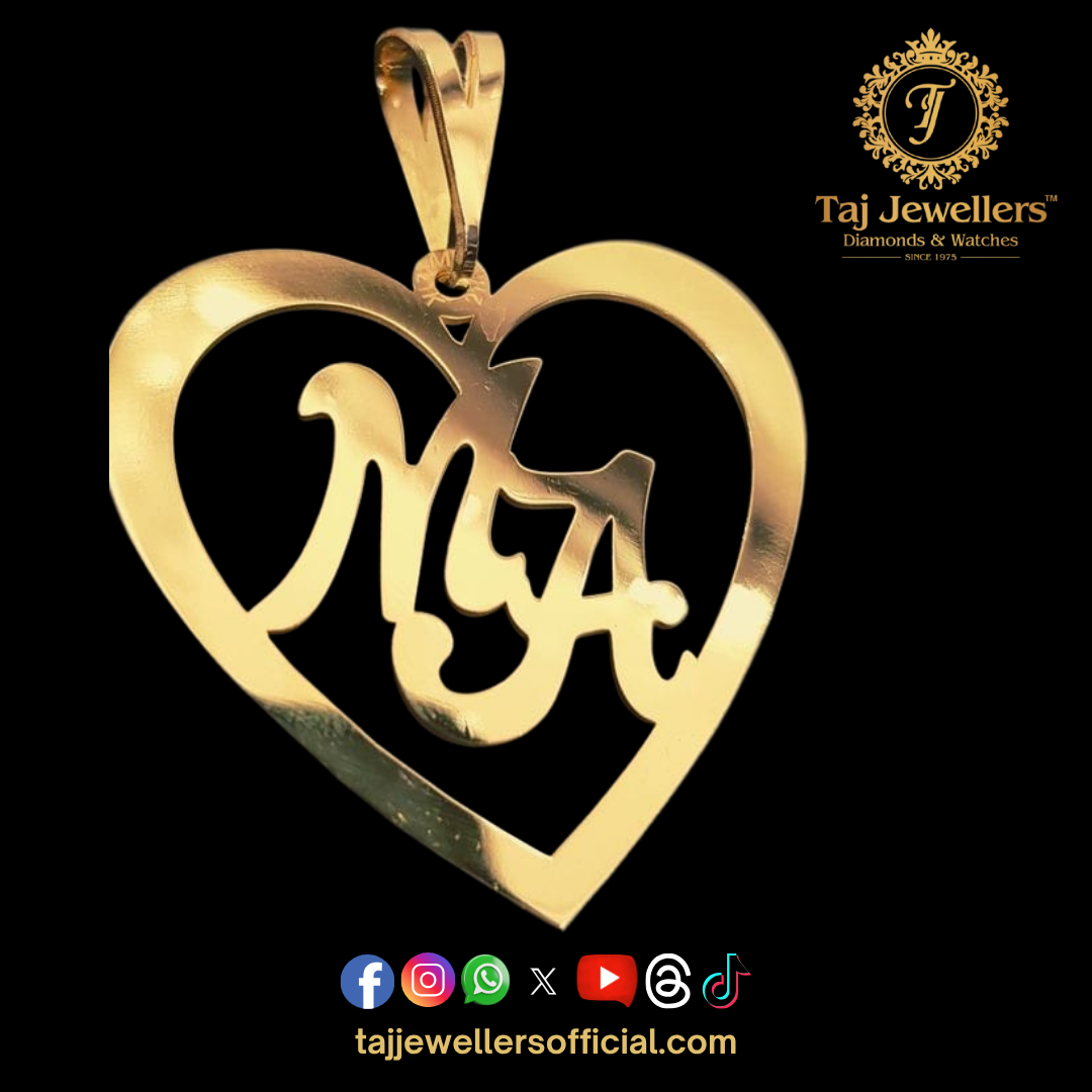Gold Locket (Allah)