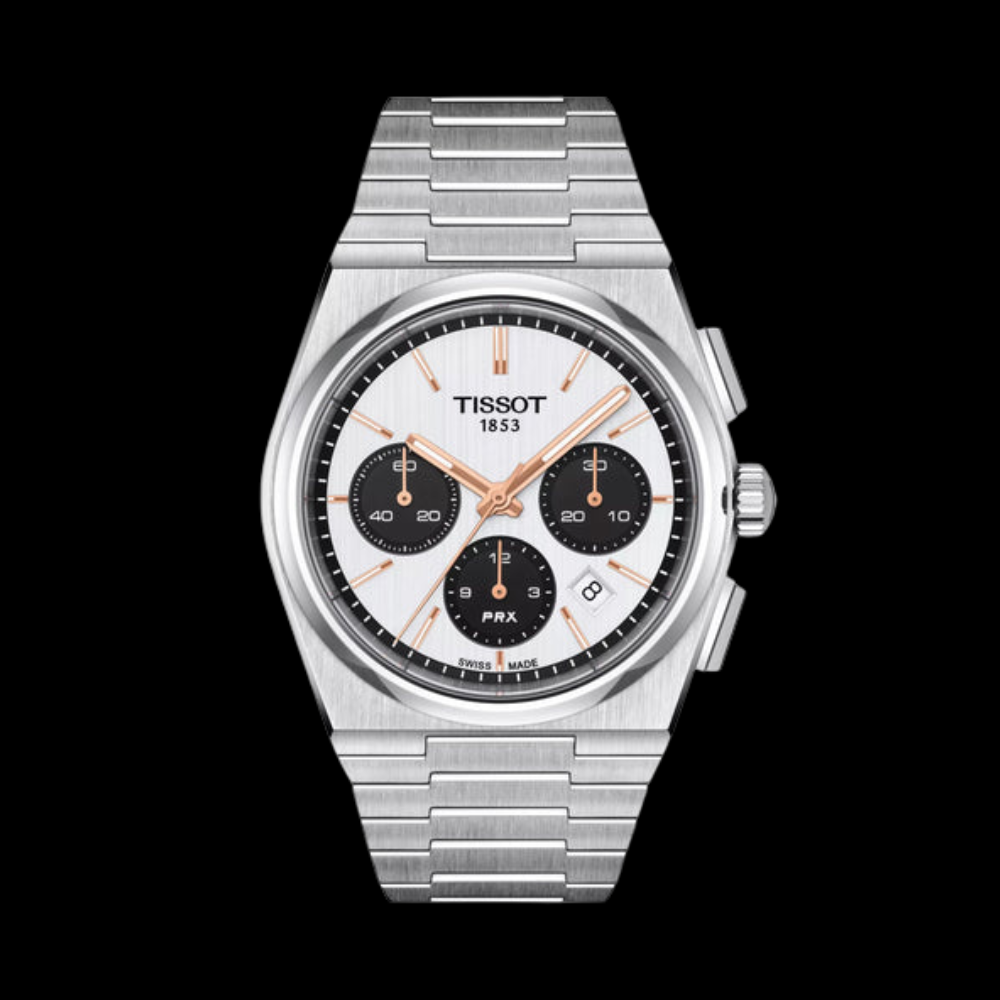 TISSOT PRX 40 P0WERMATIC 80 CHRONOGRAPH T137.427.11.011.00