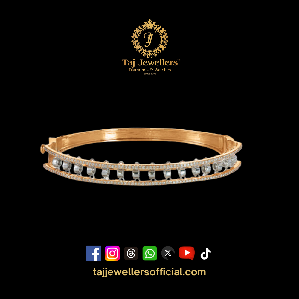 Diamond Bangles Set